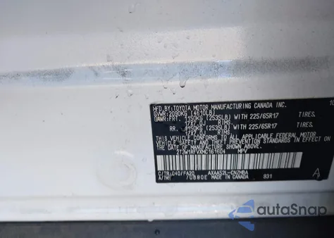 2021 Toyota Rav4 Xle from USA, damaged, VIN 2T3W1RFVXMC161604